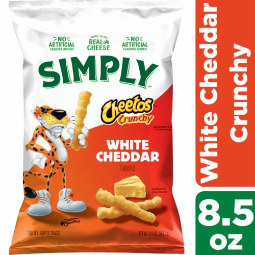 Cheetos® Simply White Cheddar Puffs Chips, 8 oz - Kroger