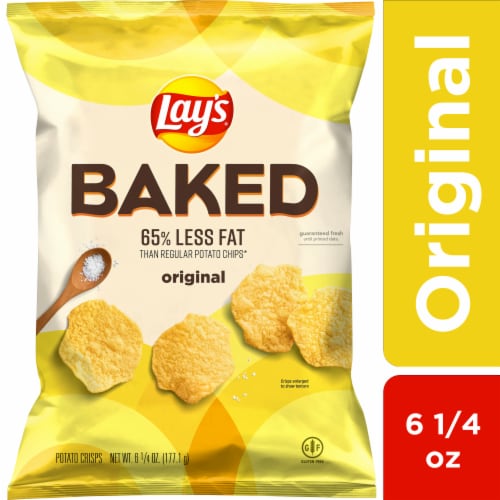 Lay's® Baked Original Potato Chips Perspective: front