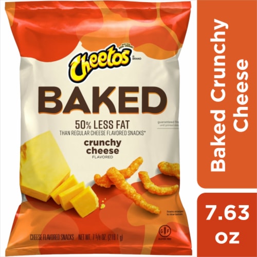 Cheetos® Baked Crunchy Cheese Chips Perspective: front