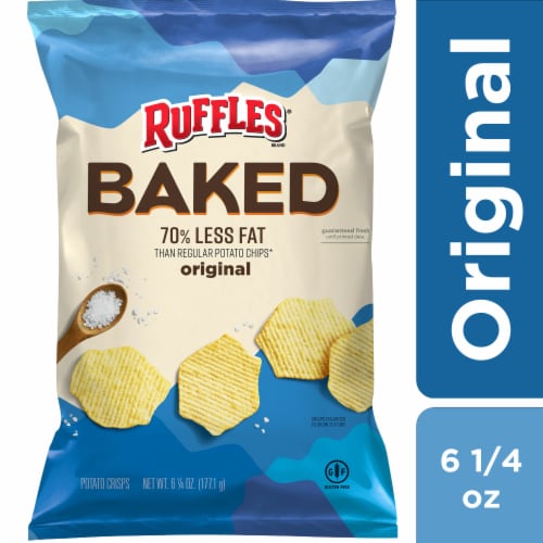 Ruffles® Baked Original Potato Chips Perspective: front