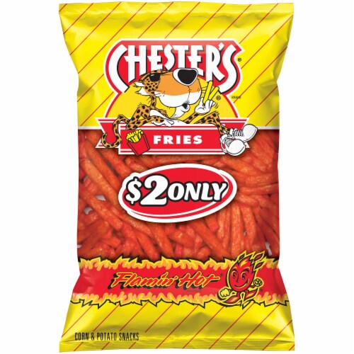 Chester's Flamin' Hot Fries Perspective: front