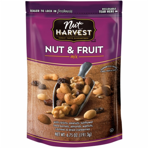 Nut Harvest Nut & Fruit Mix Perspective: front