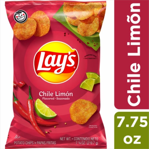 Lay's® Chile Limon Potato Chips Perspective: front