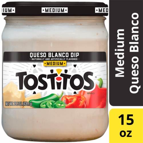 Tostitos Medium Queso Blanco Dip Perspective: front