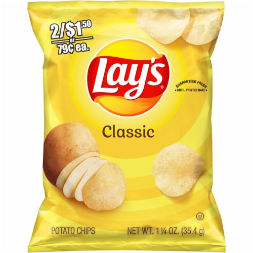 Lay's® Classic Potato Chips, 1.13 oz - Metro Market