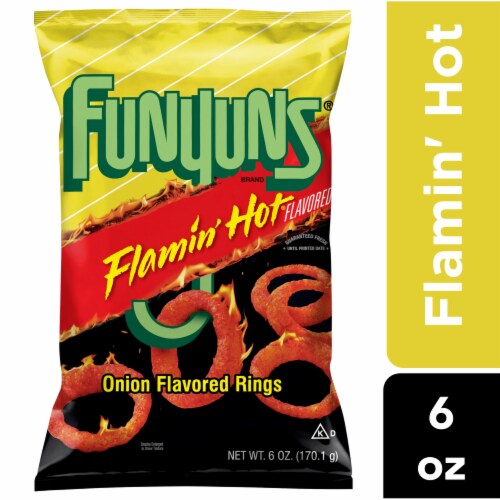 Funyuns® Flamin' Hot® Onion Rings Perspective: front