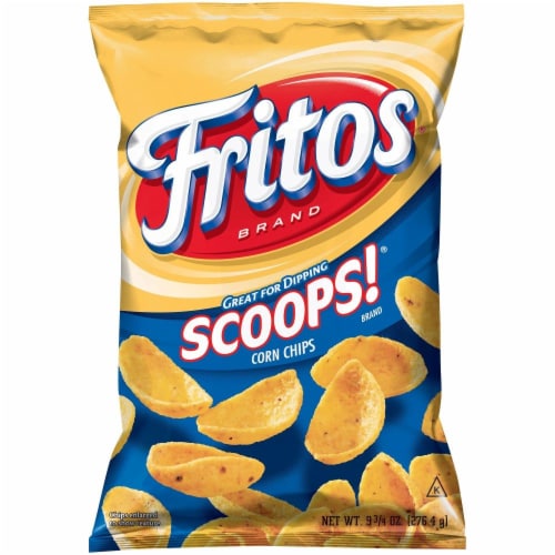 Fritos Scoops! Corn Chips Perspective: front