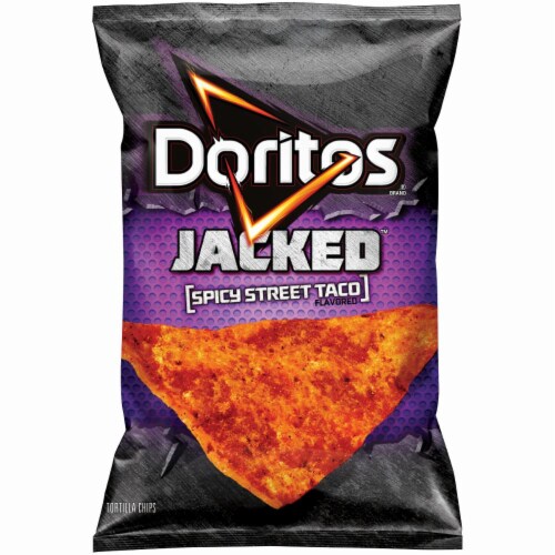 Doritos Jacked Spicy Street Taco Tortilla Chips Perspective: front