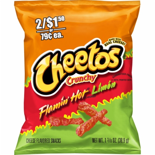 Cheetos Cheese Snacks, Flamin Hot Limon, 8.5 oz