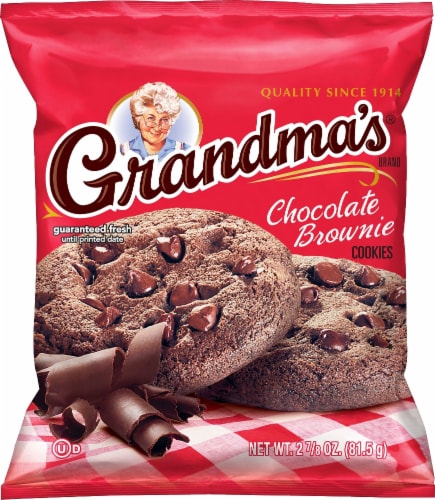 Grandma's® Chocolate Brownie Cookies Perspective: front
