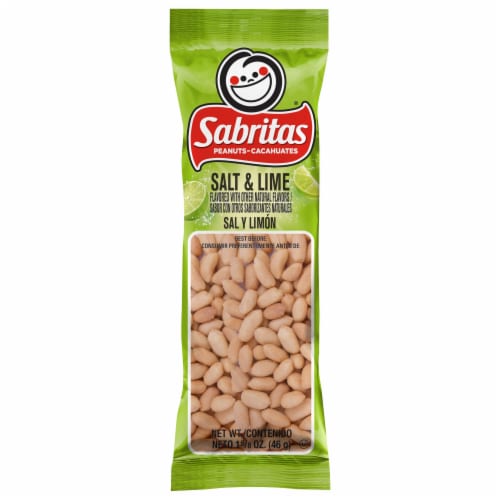 Sabritas® Salt & Lime Flavored Peanuts Perspective: front