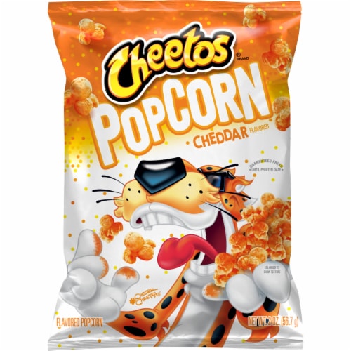 Cheetos® Cheddar Flavored Popcorn Perspective: front