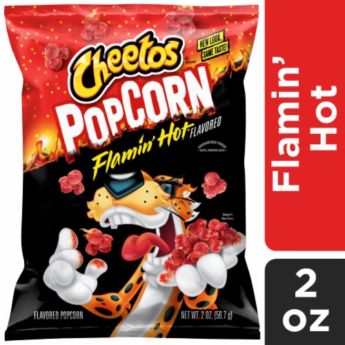 Cheetos Popcorn Flamin' Hot Flavored Snacks, 2 oz - Foods Co.