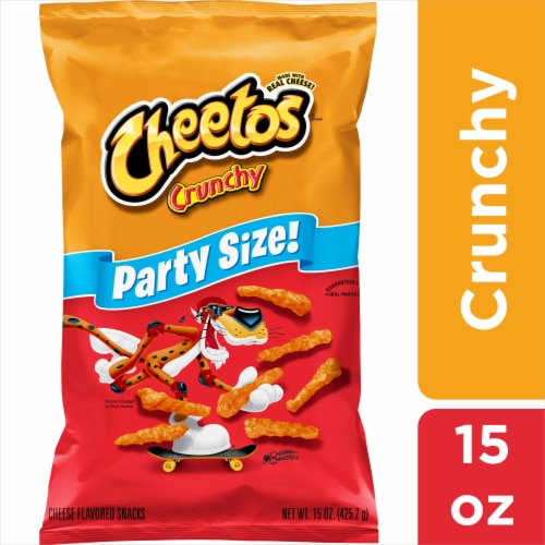 Cheetos® Crunchy Cheese Chips Party Size Perspective: front