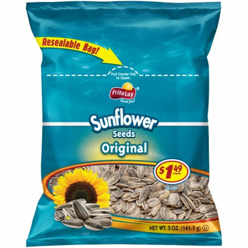 Frito Lay Original Sunflower Seeds Perspective: front