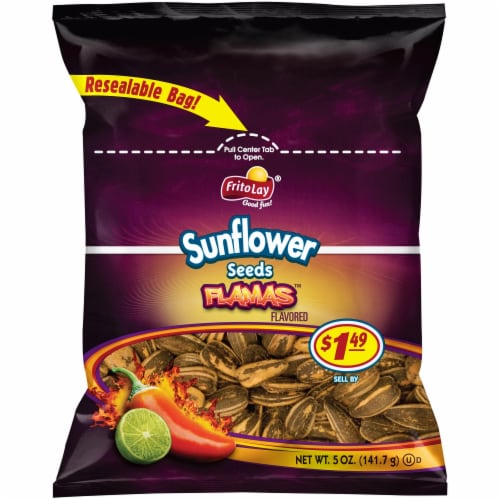 Frito Lay Flamas Sunflower Seeds Perspective: front