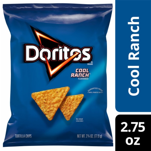 Doritos® Cool Ranch Flavored Tortilla Chips Perspective: front