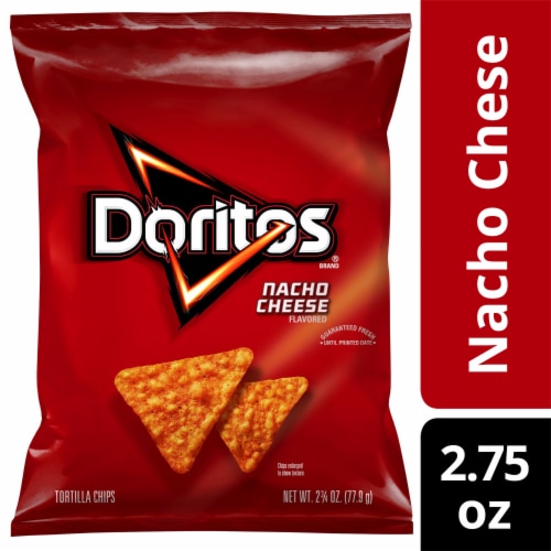 Doritos® Nacho Cheese Flavored Tortilla Chips, 2.75 oz - Fry's