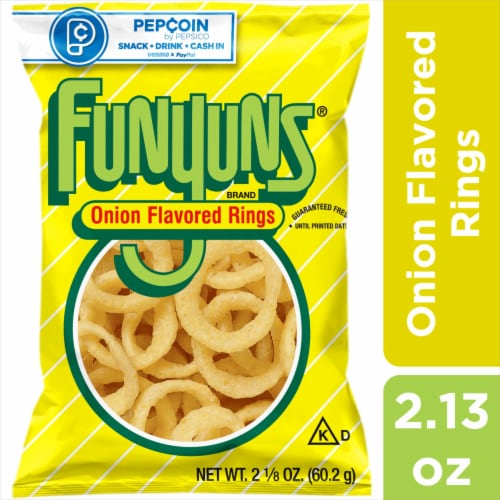 Funyuns® Onion Rings Chips Perspective: front