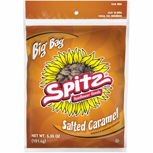 Spitz Salted Caramel Sunflower Seeds Perspective: front