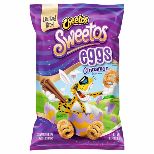 Cheetos® Sweetos® Eggs Cinnamon Sugar Flavored Snacks, 7 oz Fred Meyer