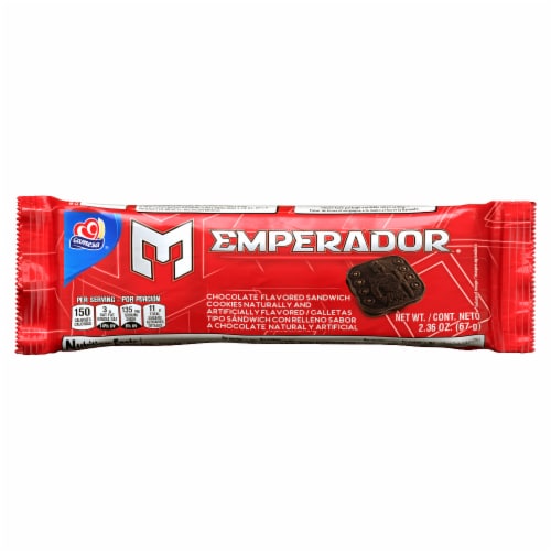 Gamesa® Emperador Chocolate Cookies Perspective: front