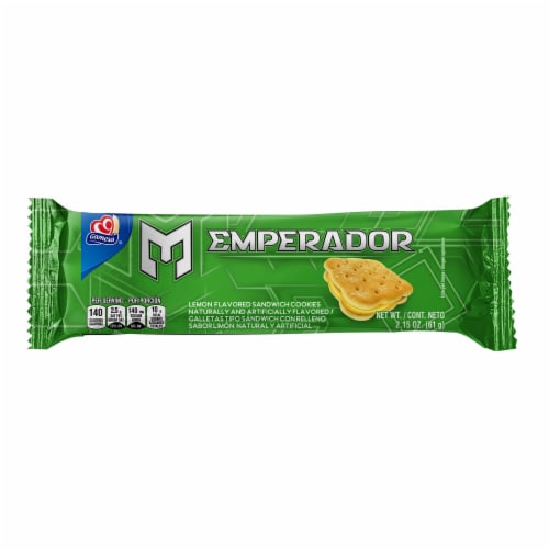 Gamesa® Emperador Limon Sandwich Cookies Perspective: front