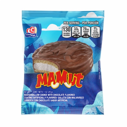 Gamesa® Mamut® Chocolate Flavored Marshmallow Cookie Perspective: front