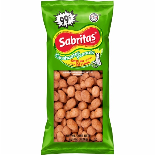 Sabritas® Salt & Lime Flavored Peanuts Perspective: front