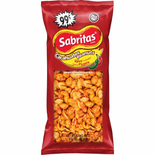 Sabritas® Spicy Picante Flavored Peanuts Perspective: front