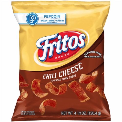 Fritos Chili Cheese Flavored Corn Chips Perspective: front