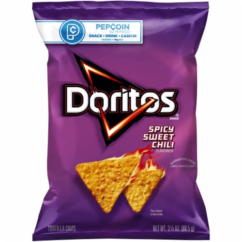 Doritos® Spicy Sweet Chili Tortilla Chips Perspective: front