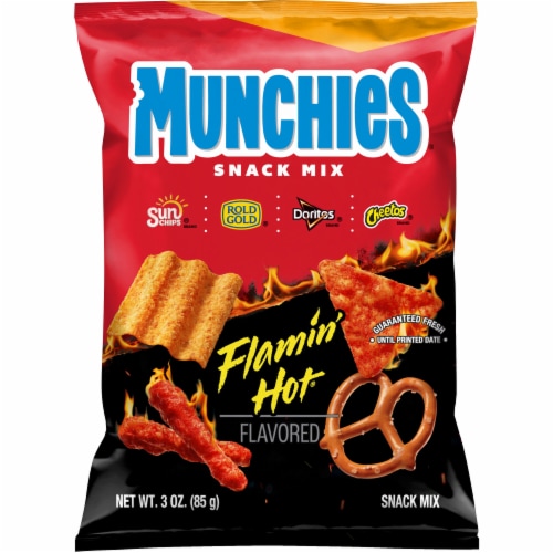 Munchies® Flamin Hot® Flavored Snack Mix 3 Oz Qfc