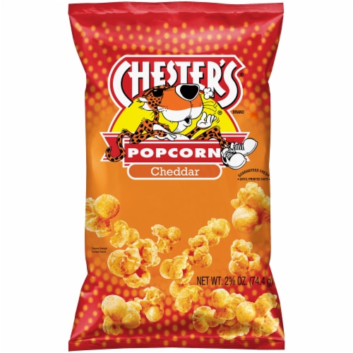 Chester's Cheddar Popcorn Perspective: front