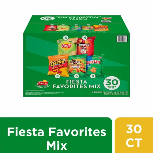 Frito-Lay® Fiesta Favorites Mix Chips Variety Pack Perspective: front