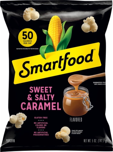 Smartfood Smart 50® Sweet & Salty Caramel Popcorn Perspective: front