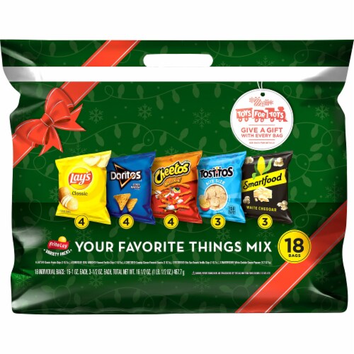 Frito-Lay Your Favorite Things Mix Snack Variety Pack Perspective: front