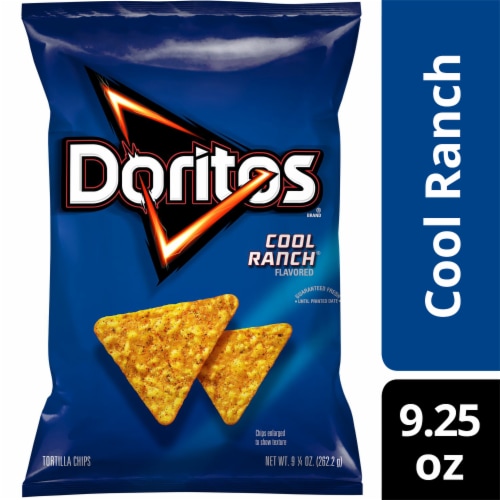 Doritos® Cool Ranch Flavored Tortilla Chips Perspective: front