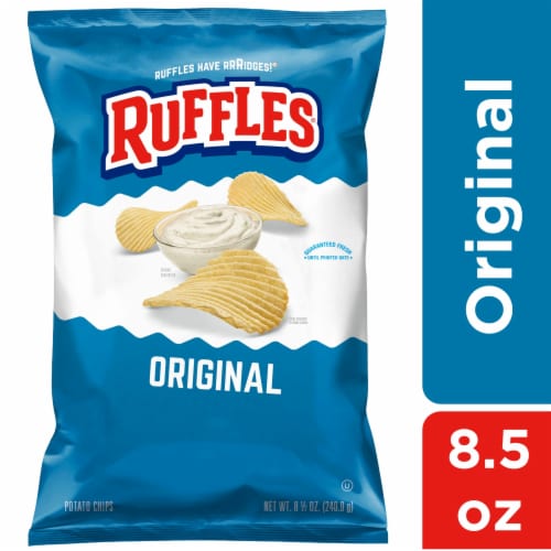 Ruffles® Original Potato Chips Perspective: front