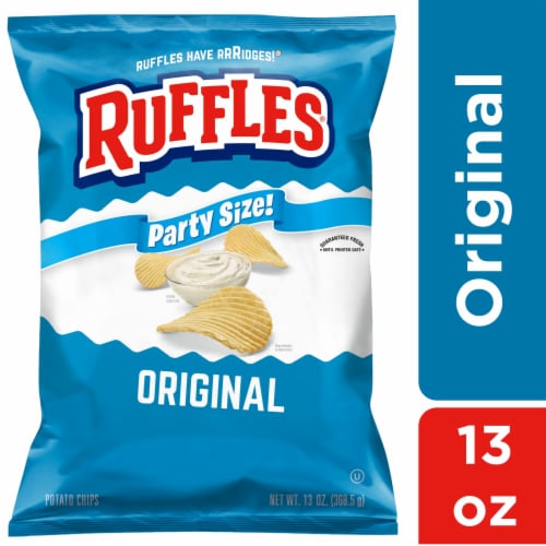 Ruffles® Original Potato Chips Perspective: front