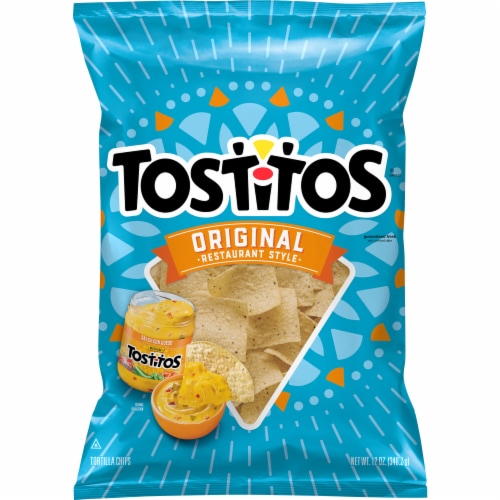 Tostitos® Original Restaurant Style Tortilla Chips Perspective: front