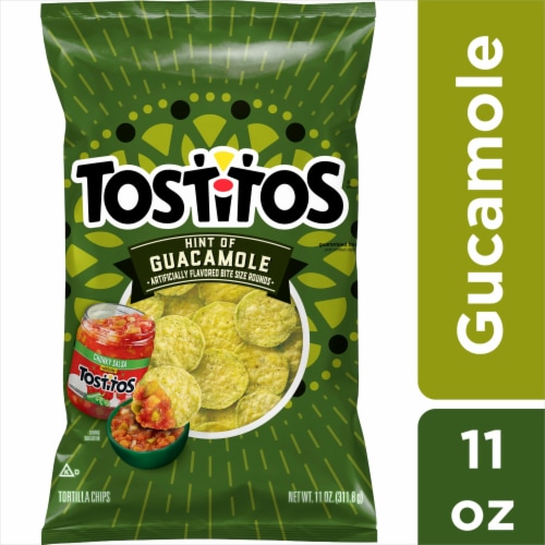 Tostitos® Hint of Guacamole Flavored Tortilla Chips Perspective: front