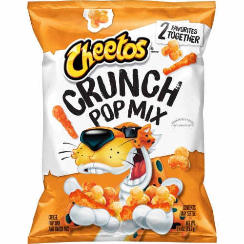Cheetos Crunch Pop Snack Mix Perspective: front