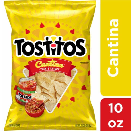Tostitos® Cantina Thin and Crispy Tortilla Chips Perspective: front