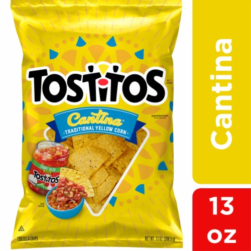 Tostitos® Cantina Traditional Yellow Corn Tortilla Chips Perspective: front