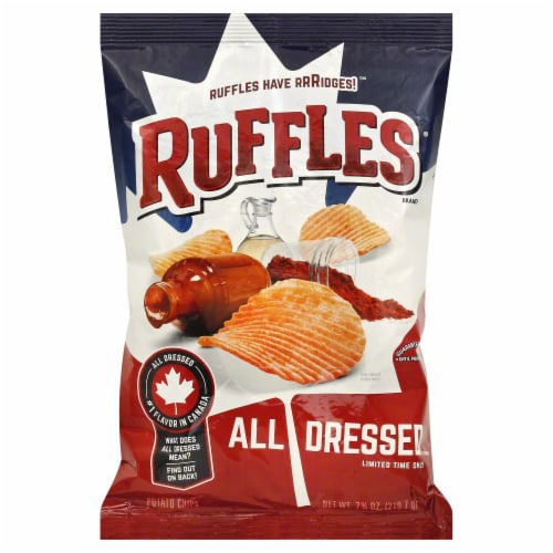  Ruffles All Dressed Salted Potato Chips 220g (2-Pack)