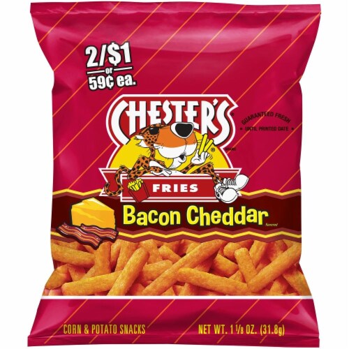 Chester's® Bacon Cheddar Fries Perspective: front
