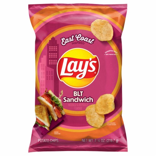 Lay's® BLT Sandwich Flavored Potato Chips, 7.75 oz Harris Teeter