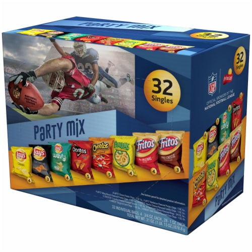 Frito Lay Variety Pack, Party Mix, 40 Count (Pack of 1)