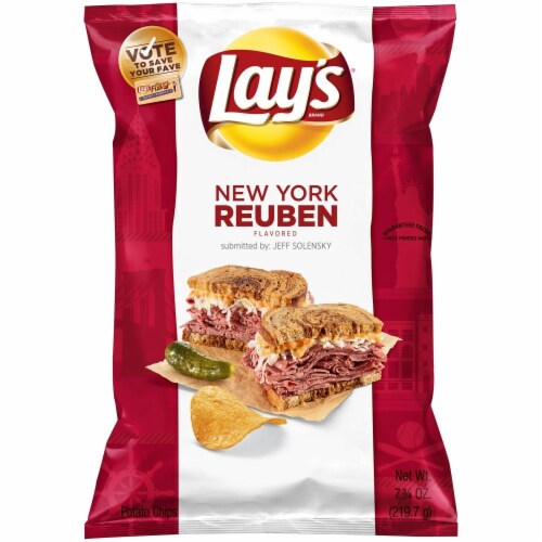 Lay S New York Reuben Potato Chips 7 75 Oz Kroger